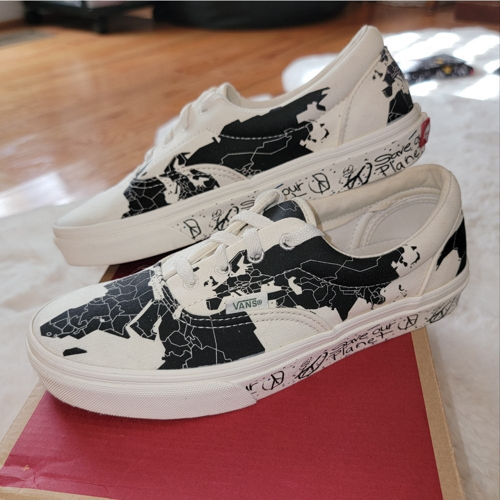 Vans Era x Save Our Planet Classic Global Peace Low Shoes 🌎 Men 5.5 Women 7